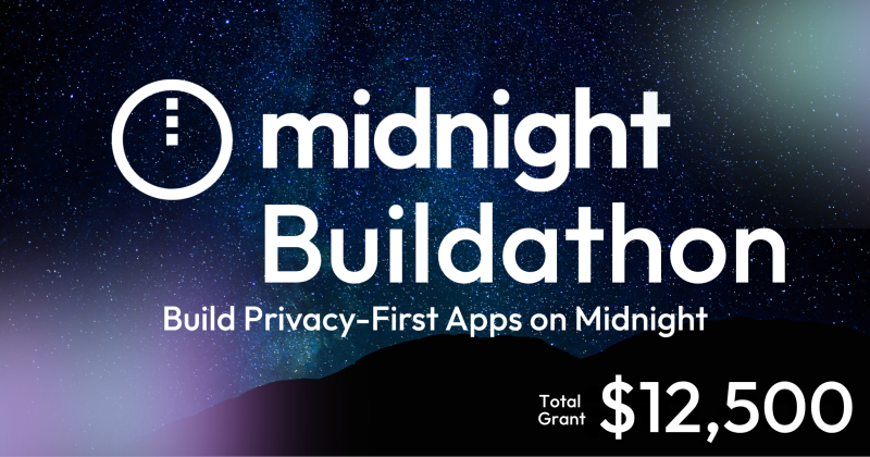 Midnight Buildathon for Privacy-First Apps