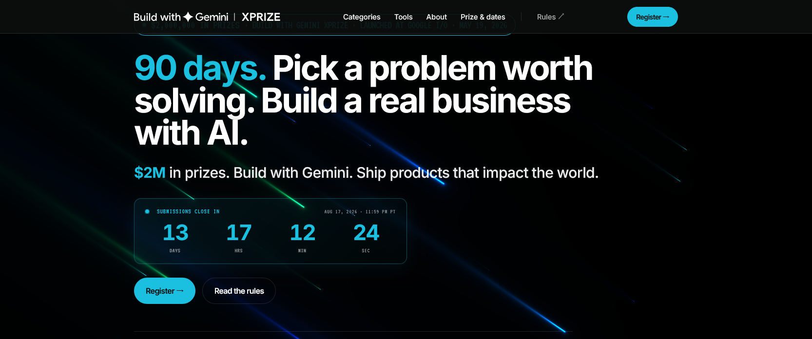 Build With Gemini XPRIZE