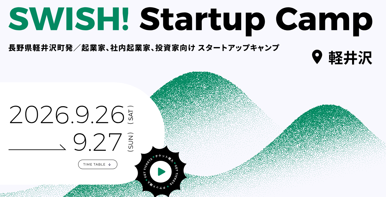SWISH! Startup Camp 2026